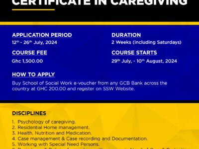 Certificate in Caregiving