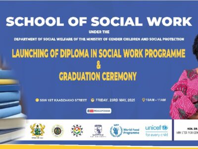 Launch of Diploma in Social Work Programme